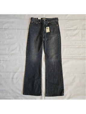 Levi's Wedge Bootcut Jeans On The Town No Crackle Mid Rise Womens 27 NWT